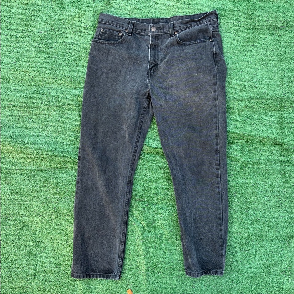 Faded Glory Men's Dark Gray Baggy Jeans